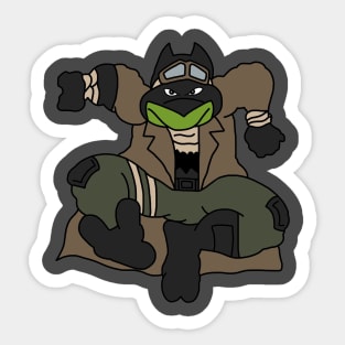 Teenage Mutant Bat-Turtle Sticker